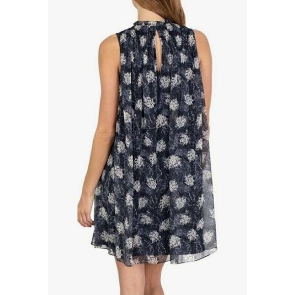 Joie Limited Edition Sleeveless Sheer Overlay Mini Dress Size S - Picture 3 of 12